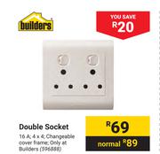 Builders Double Socket 596888