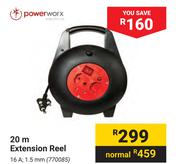 Powerworx 20m Extension Reel 770085