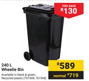 240L Wheelie Bin