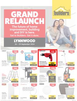 Builders : Grand Relaunch Lynnwood (26 September - 29 September 2024), page 1