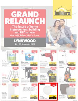 Builders : Grand Relaunch Lynnwood (26 September - 29 September 2024), page 1