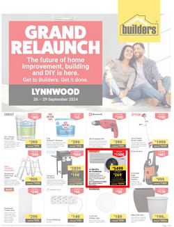 Builders : Grand Relaunch Lynnwood (26 September - 29 September 2024), page 1