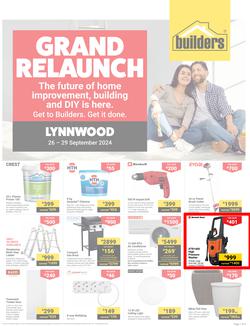 Builders : Grand Relaunch Lynnwood (26 September - 29 September 2024), page 1
