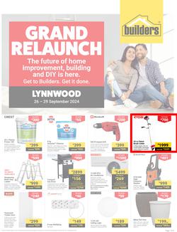 Builders : Grand Relaunch Lynnwood (26 September - 29 September 2024), page 1