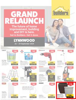 Builders : Grand Relaunch Lynnwood (26 September - 29 September 2024), page 1