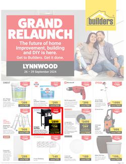 Builders : Grand Relaunch Lynnwood (26 September - 29 September 2024), page 1