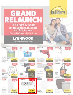 Builders : Grand Relaunch Lynnwood (26 September - 29 September 2024), page 1