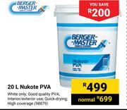 Berger Master 20L Nukote PVA