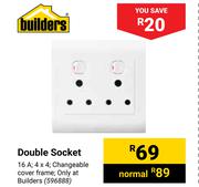 Builders Double Socket