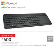 Microsoft All-In-One Media Keyboard