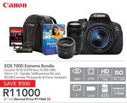 Canon EOS 700D Extreme Bundle
