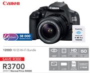 Canon 1200D 18-55 Wi-Fi Bundle