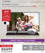 Sansui 40" FHD Smart TV STY0640BS