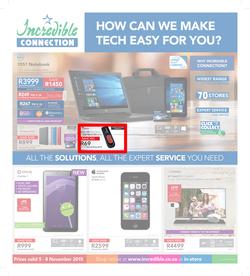 Incredible Connection : How Can We Make Tech Easy For You? (5 Nov - 8 Nov 2015), page 1