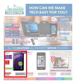Incredible Connection : How Can We Make Tech Easy For You? (5 Nov - 8 Nov 2015), page 1
