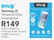 Snug Samsung J5 Tempered Glass Screenguard