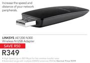 Linksys AE1200 N300 Wireless-N USB Adapter