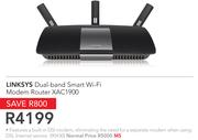 Linksys Dual-Band Smart Wi-Fi Modem Router XAC1900