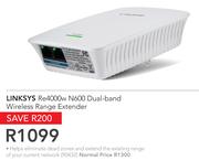 Linksys Re4000W N600 Dual-Band Wireless Range Extender