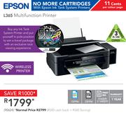 Epson L365 Multifunction Printer