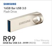 Samsung 32GB Bar USB 3.0 Flash Drive