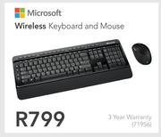 Microsoft Wireless Keyboard & Mouse