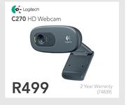 Logitech C270 HD Webcam