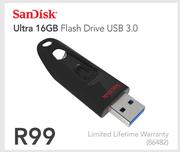 Sandisk Ultra 16GB Flash Drive USB 3.0