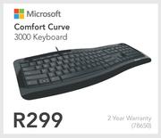 Microsoft Comfort Curve 3000 Keyboard