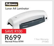 Fellowes Lunar A4  Laminator