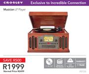 Crosley Musician LP Player