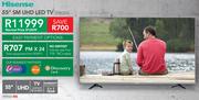 Hisense 55" UHD LED TV 55K321