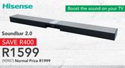 Hisense Soundbar 2.0
