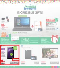 Incredible Connection : Incredible Gifts (19 Nov - 22 Nov 2015), page 1