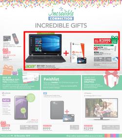 Incredible Connection : Incredible Gifts (19 Nov - 22 Nov 2015), page 1