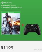 Xbox One Battlefield 4+ Wireless Controller