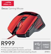 Speedlink Decus Gaming Mouse