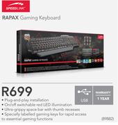 Speedlink RAPAX Gaming Keyboard