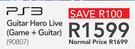 PS3 Guitar Hero Live(Game + Guitar)