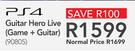 PS4 Guitar Hero Live(Game + Guitar)