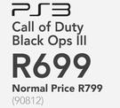 PS3 Call Of Duty Black Ops III