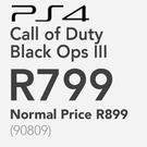 PS4 Call Of Duty Black Ops III