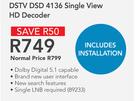 DStv DSD 4136 Single View HD Decoder
