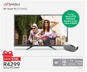 Sansui 40" Full HD Smart TV STY064BS