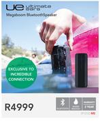 Ultimate Ears Megaboom Bluetooth Speaker-Each