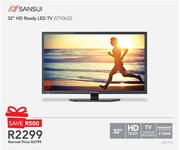 Sansui 32" HD Ready LED TV STY0632