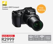 Nikon Coolpix L840 Compact Camera