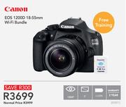 Canon EOS 1200D 18-55mm WiFi Bundle