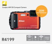 Nikon Coolpix AW130 Compact Camera