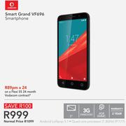 Vodacom Smart Grand VF696 Smartphone-On A Flexi 55